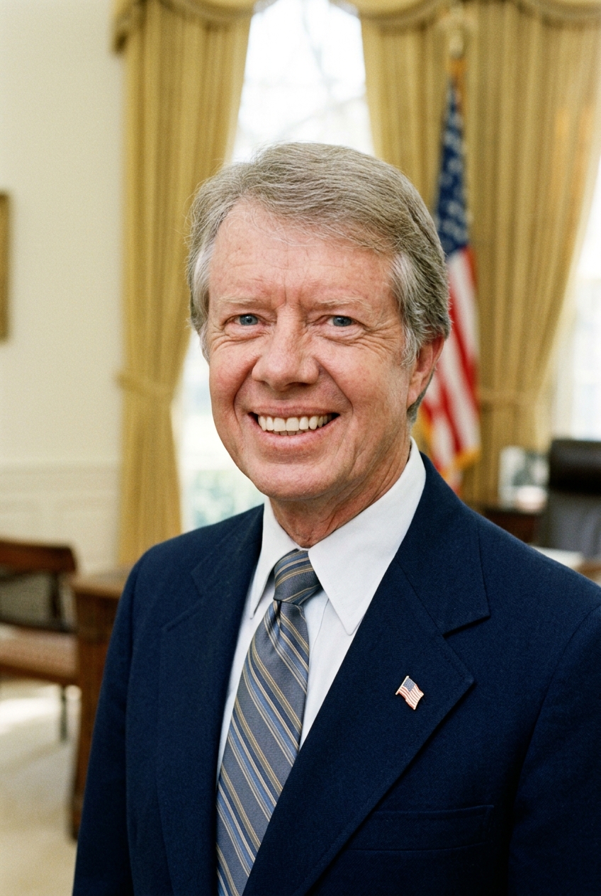 lain in rotunda: jimmy carter