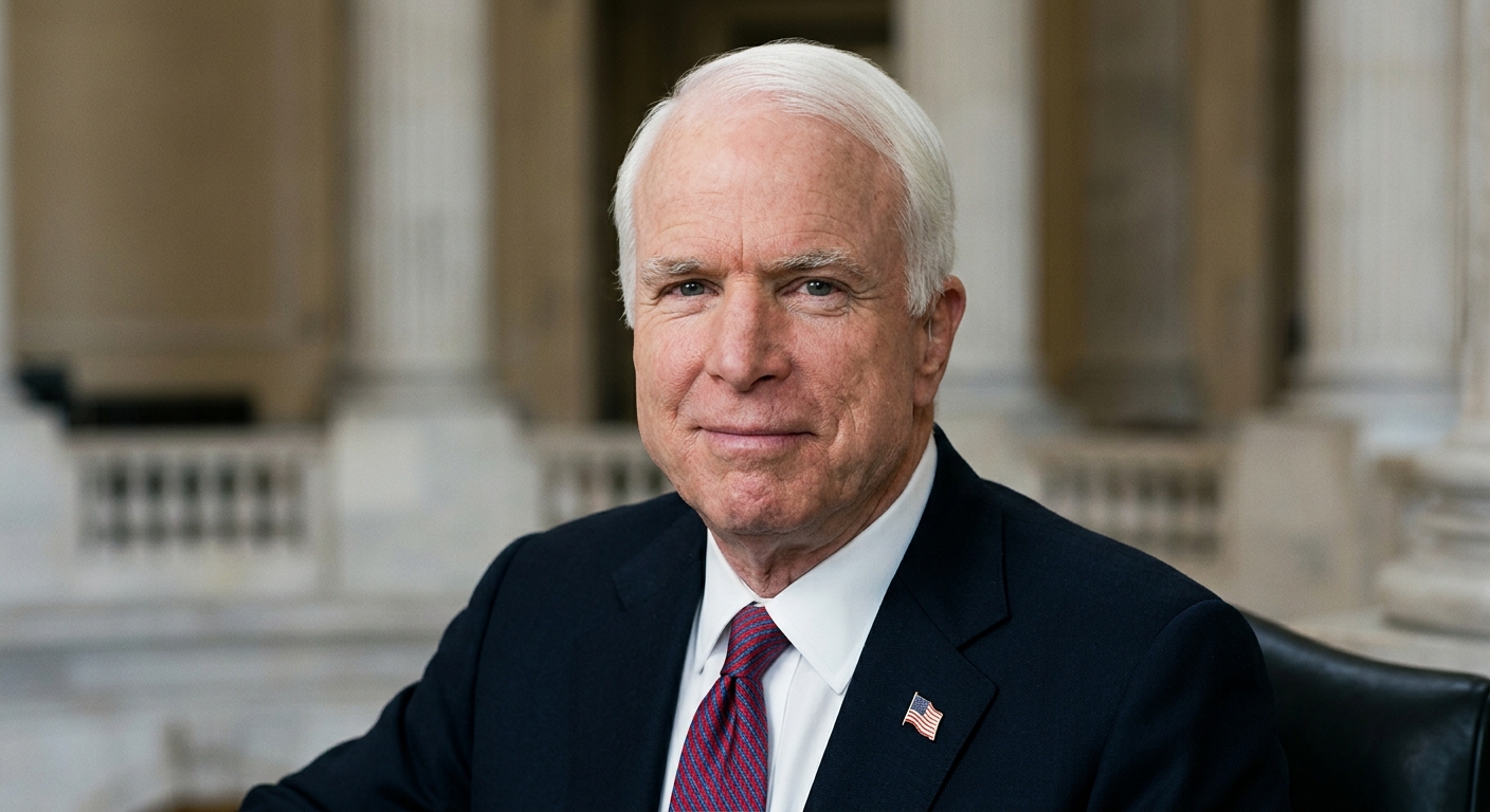 lain in rotunda: john mccain