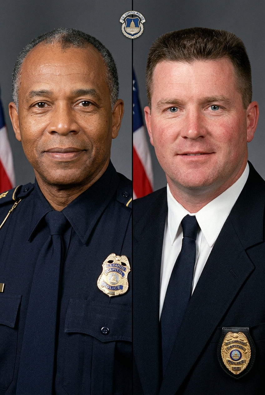 lain in rotunda: officer jacob j. chestnut and detective john m. gibson