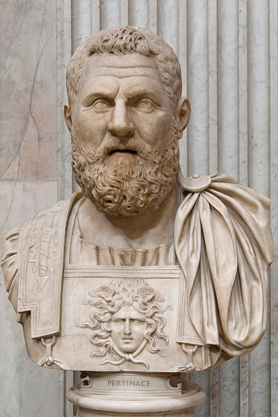 Pertinax - 19th Roman Emperor, killed March 193 AD