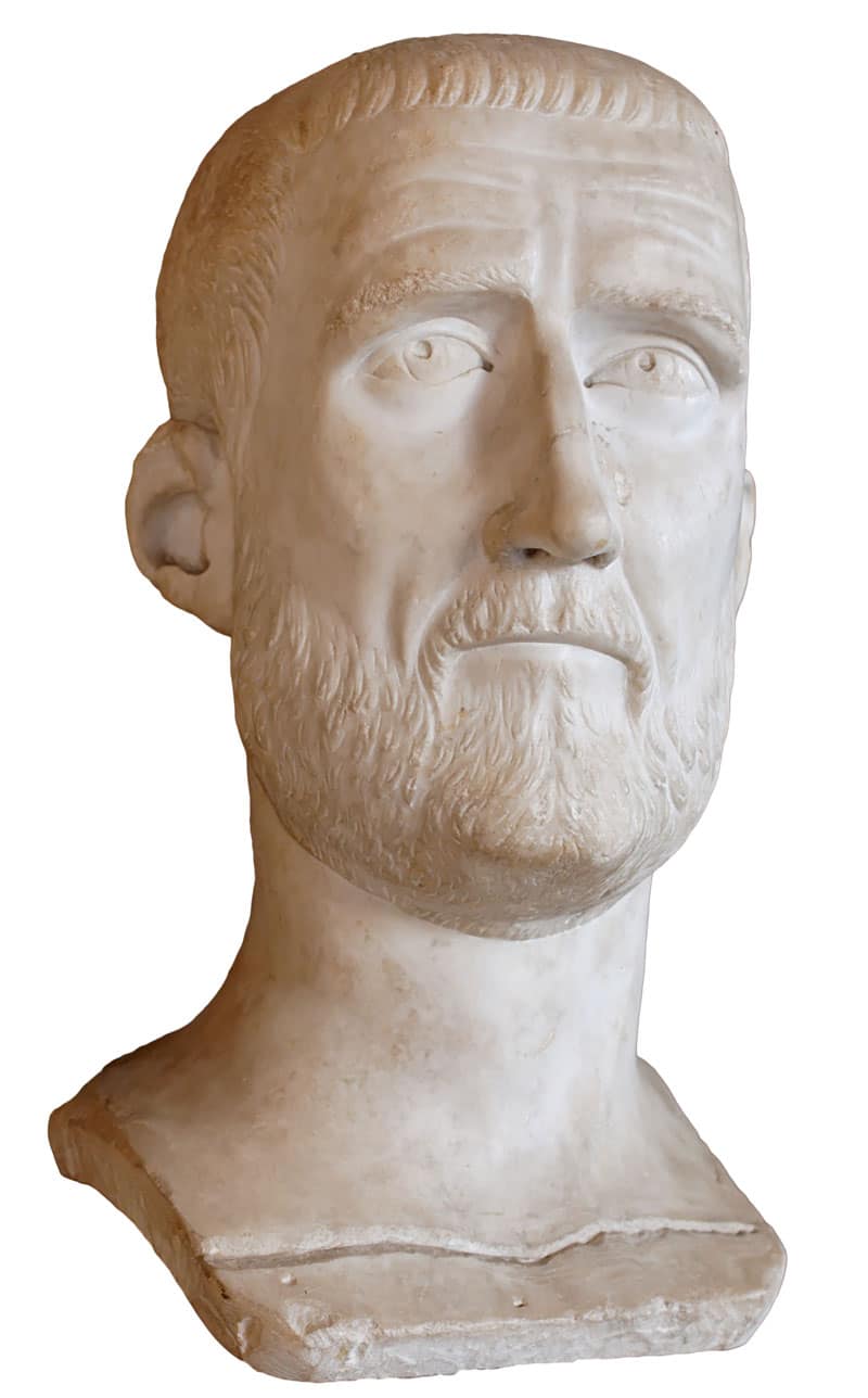 Probus - 47th Roman Emperor, killed at Sirmium 282 AD