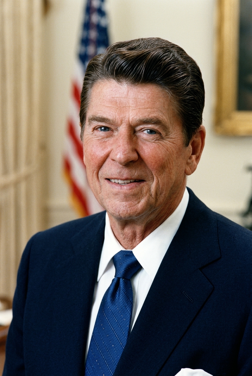 lain in rotunda: ronald reagan