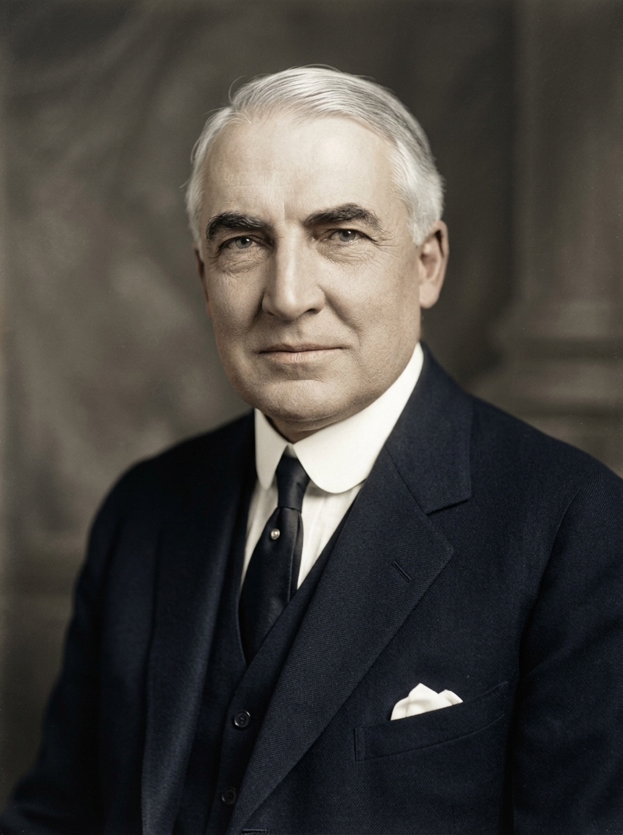 lain in rotunda: warren g. harding
