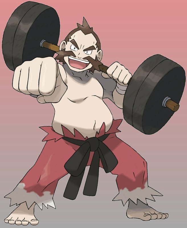 Chuck - Cianwood City Gym Leader