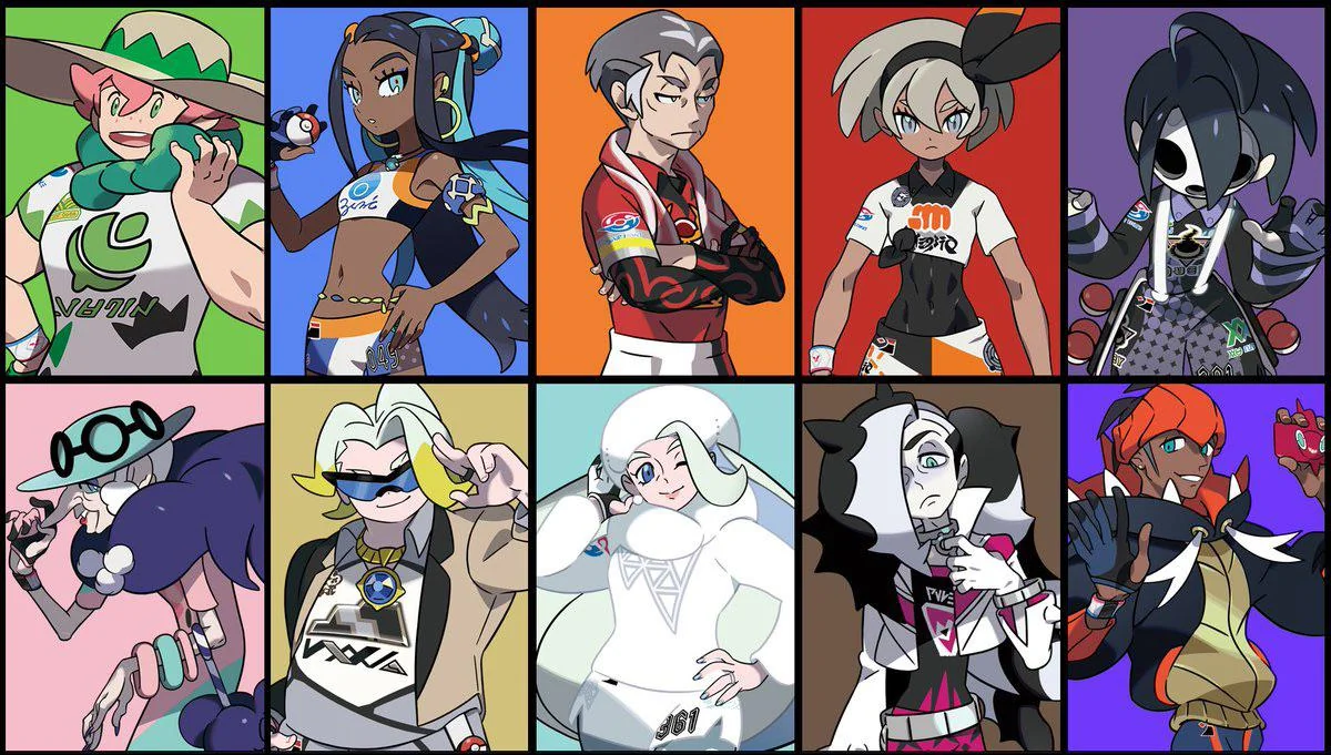 galar pokemon gym leaders