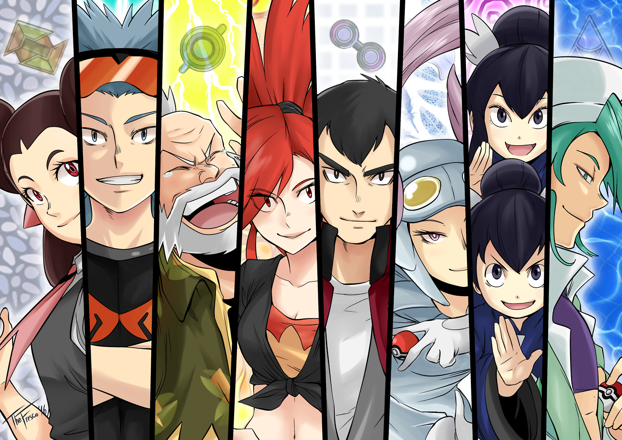 hoenn pokemon gym leaders