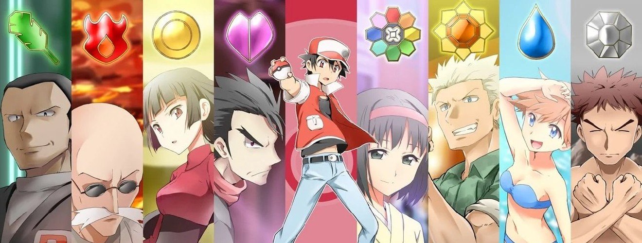 Every Gym Leader in Pokemon Generation 1 (Kanto)