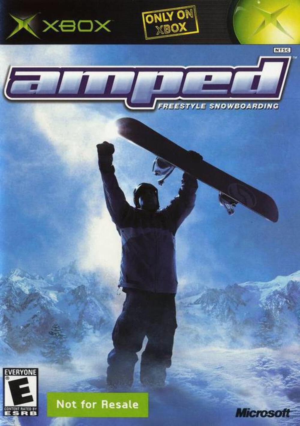 xbox original amped freestyle snowboarding