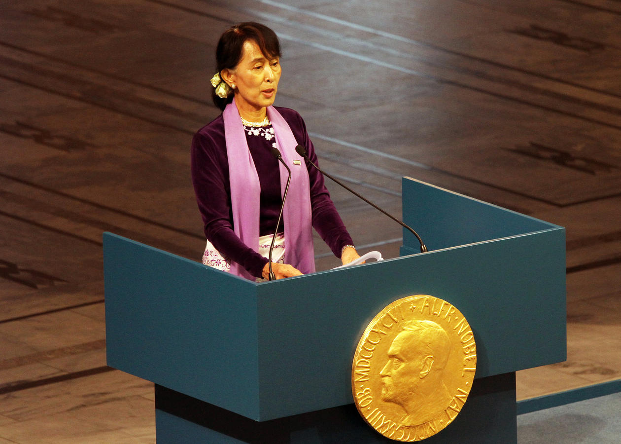Nobel Prize without its laureate: Aung San Suu Kyi