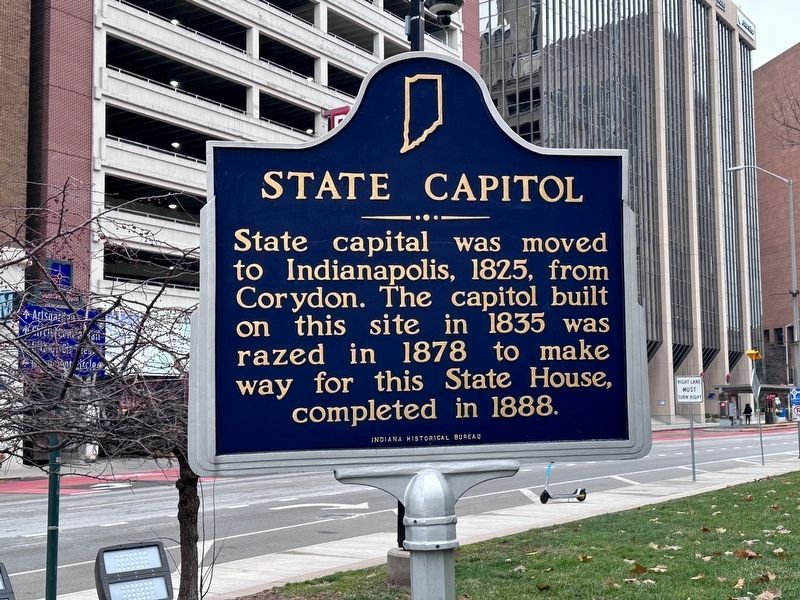 Indiana - Indianapolis, designed in 1820 to resemble Washington, D.C.