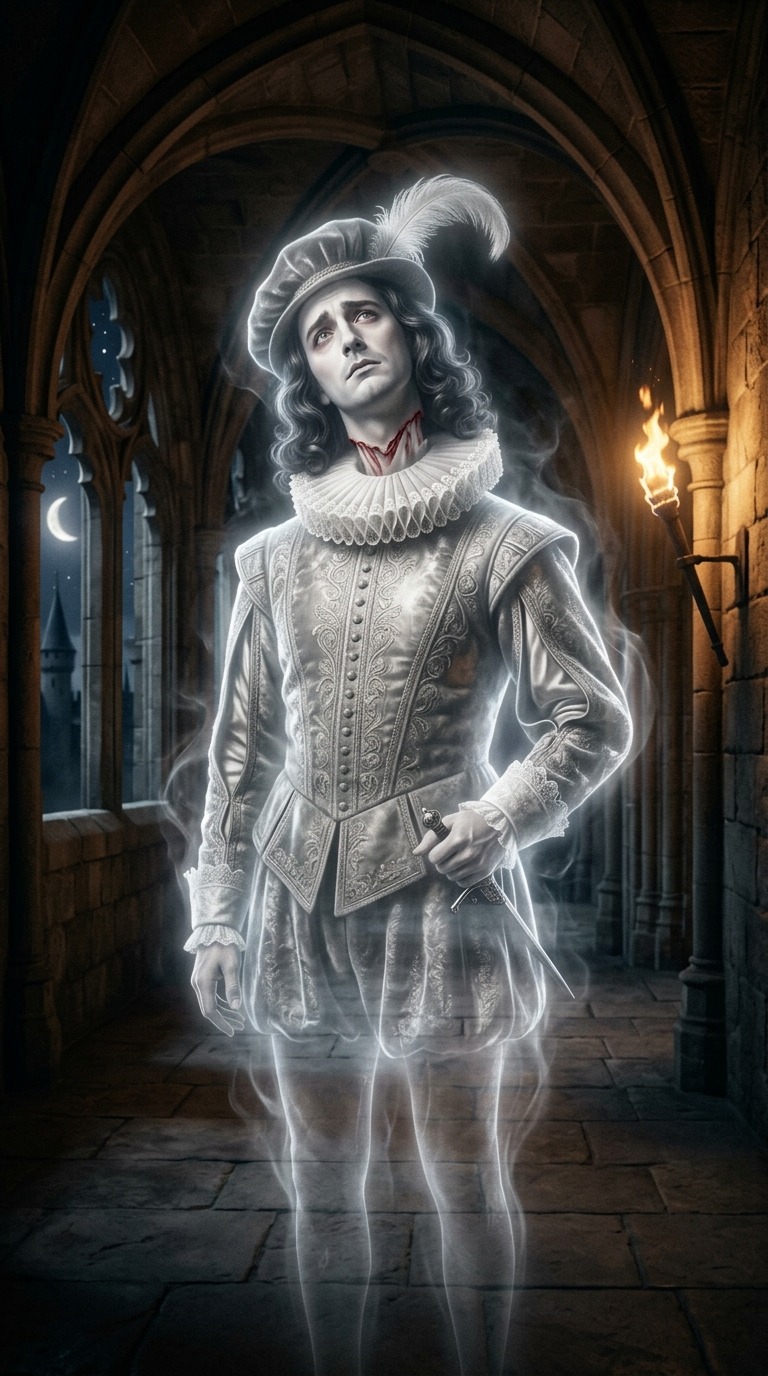 hogwarts ghosts: Nearly Headless Nick (Sir Nicholas de Mimsy-Porpington)