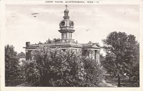 Tennessee - the permanent return to Nashville, with Strickland's tomb in the wall