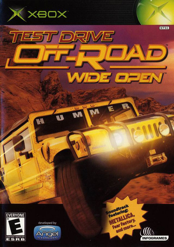 xbox original Test Drive Off-Road Wide Open