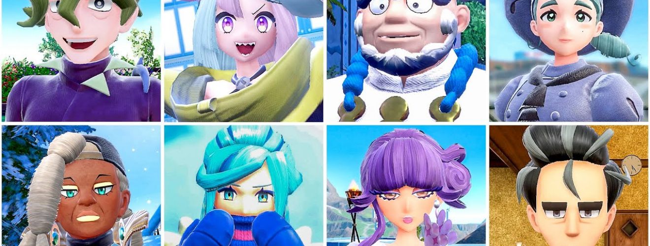 paldea pokemon gym leaders