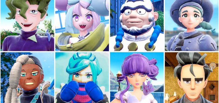 paldea pokemon gym leaders