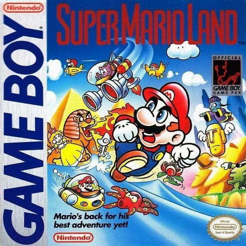 Super Mario Land, game boy launch titles