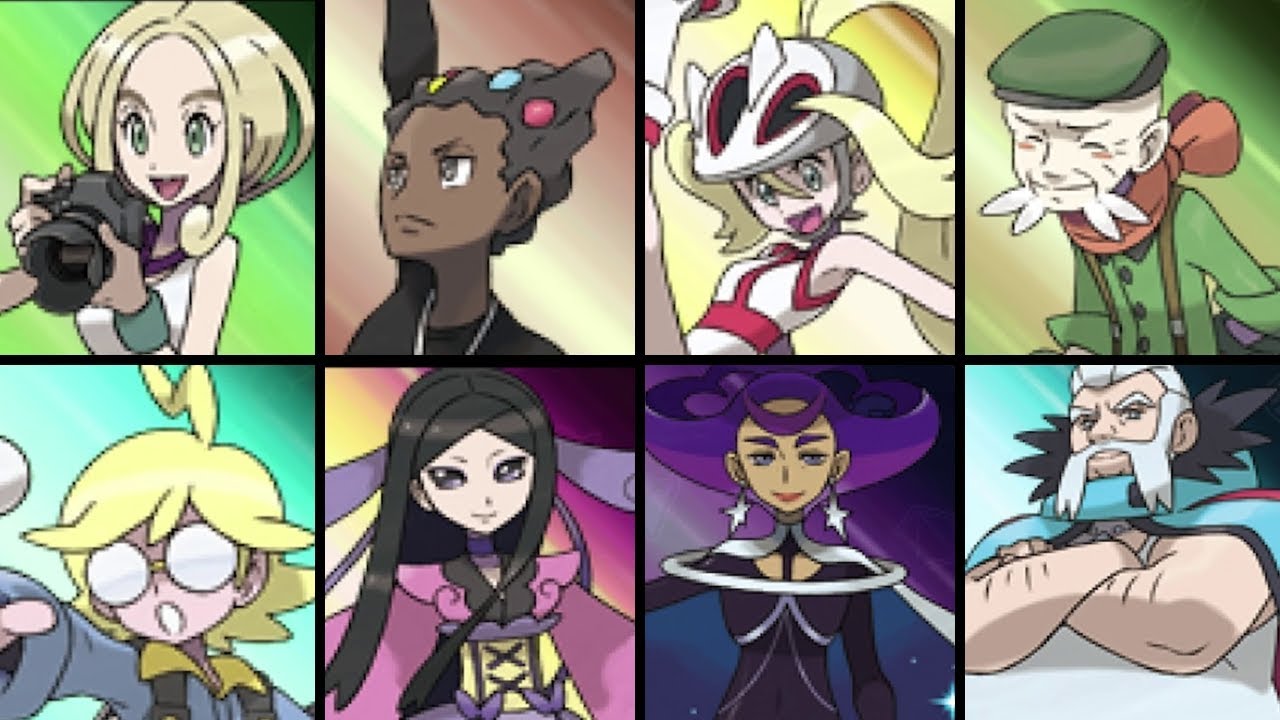 kalos pokemon gym leaders