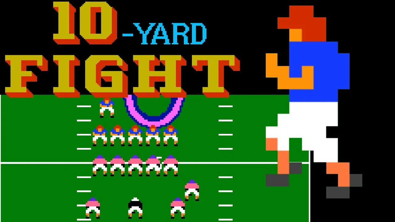10-Yard Fight, nes launch titles