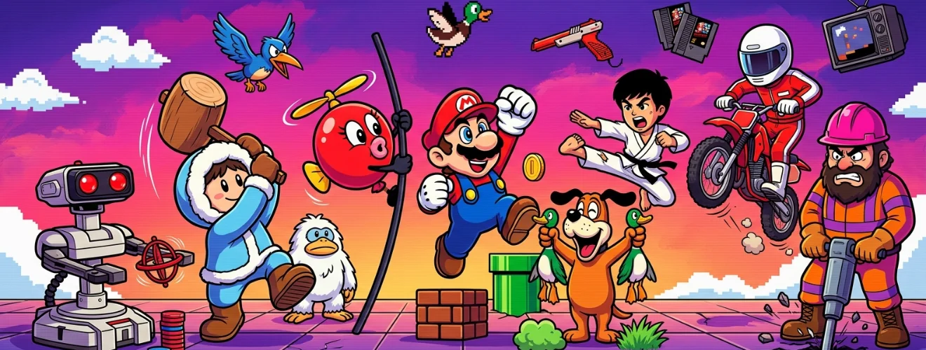 nes launch titles