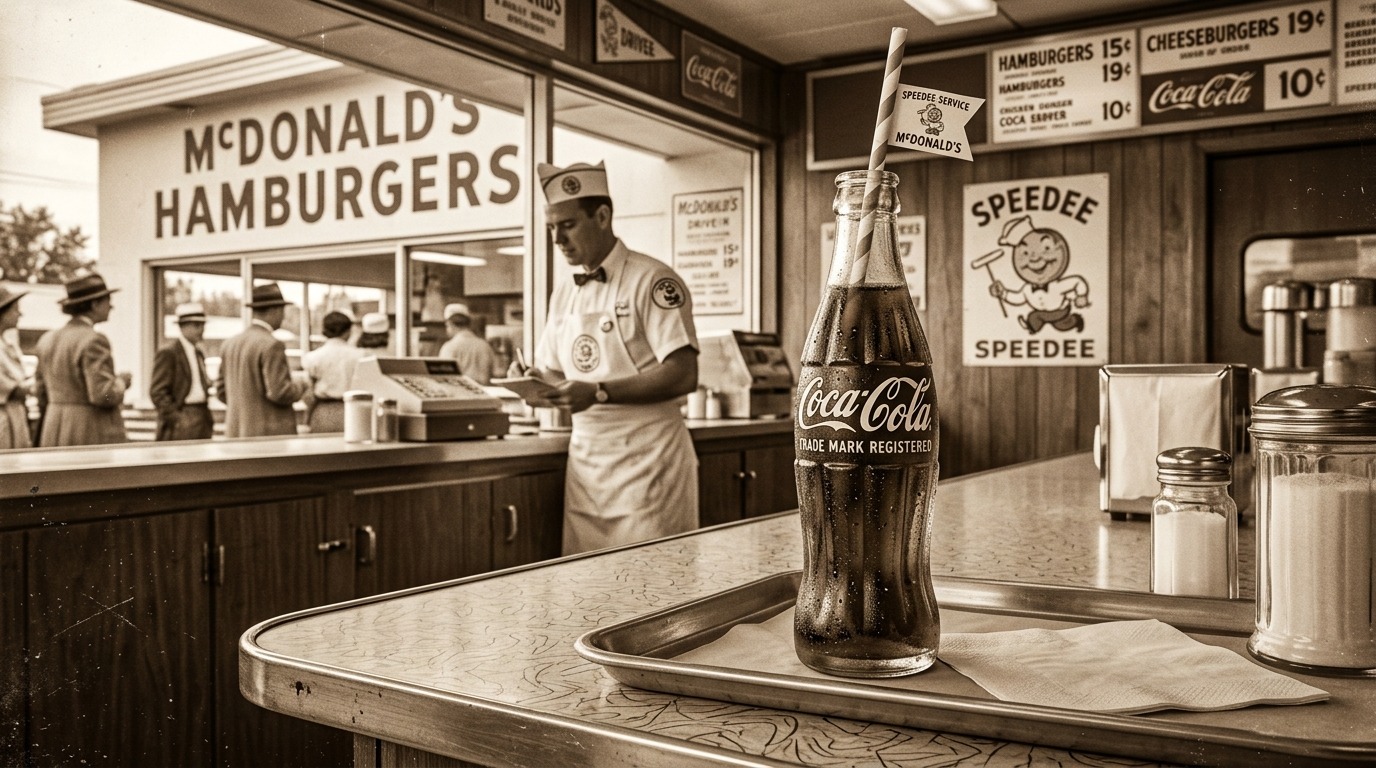 original 1948 McDonald's menu: Coca-Cola