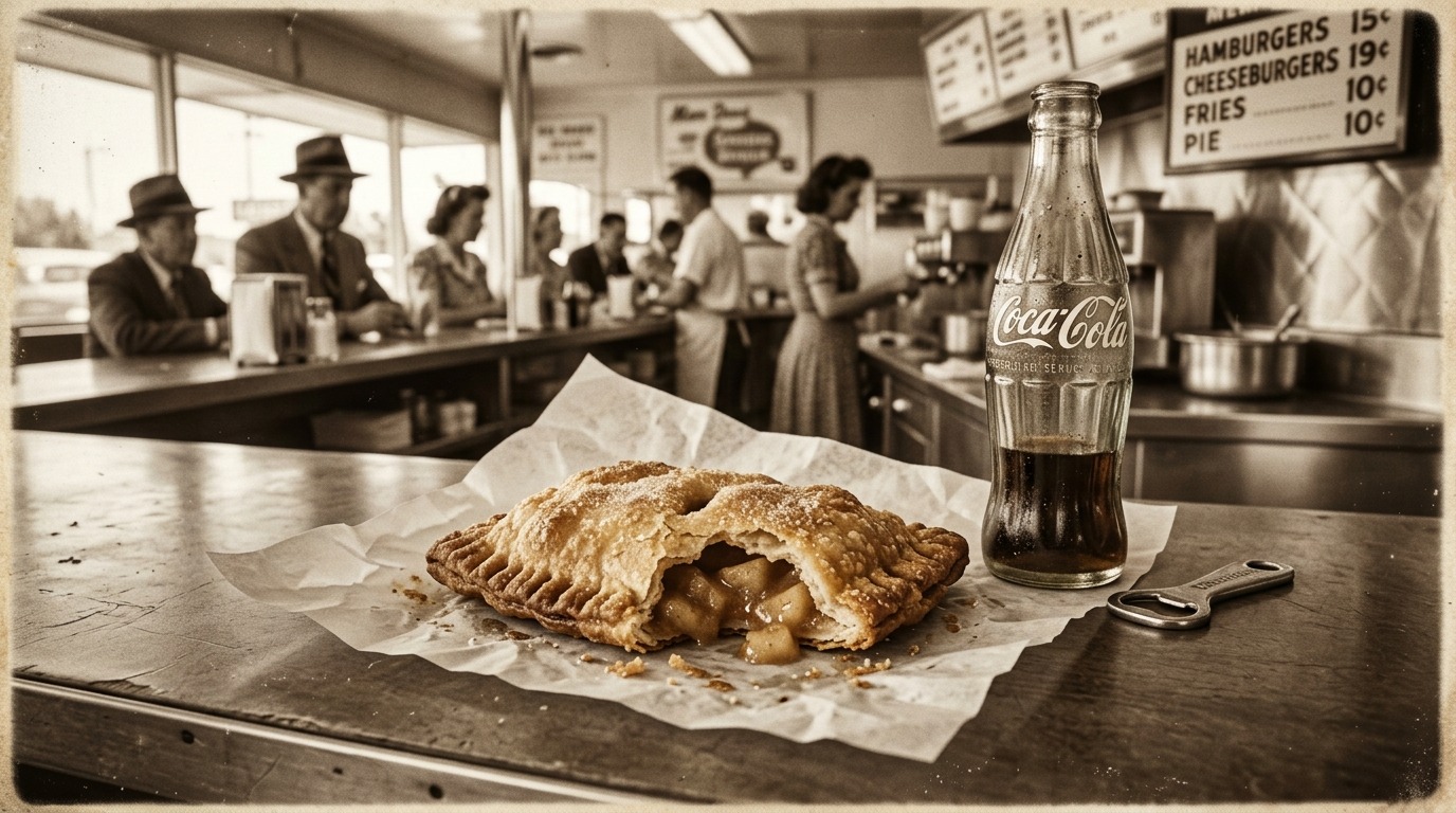 original 1948 McDonald's menu: Pie