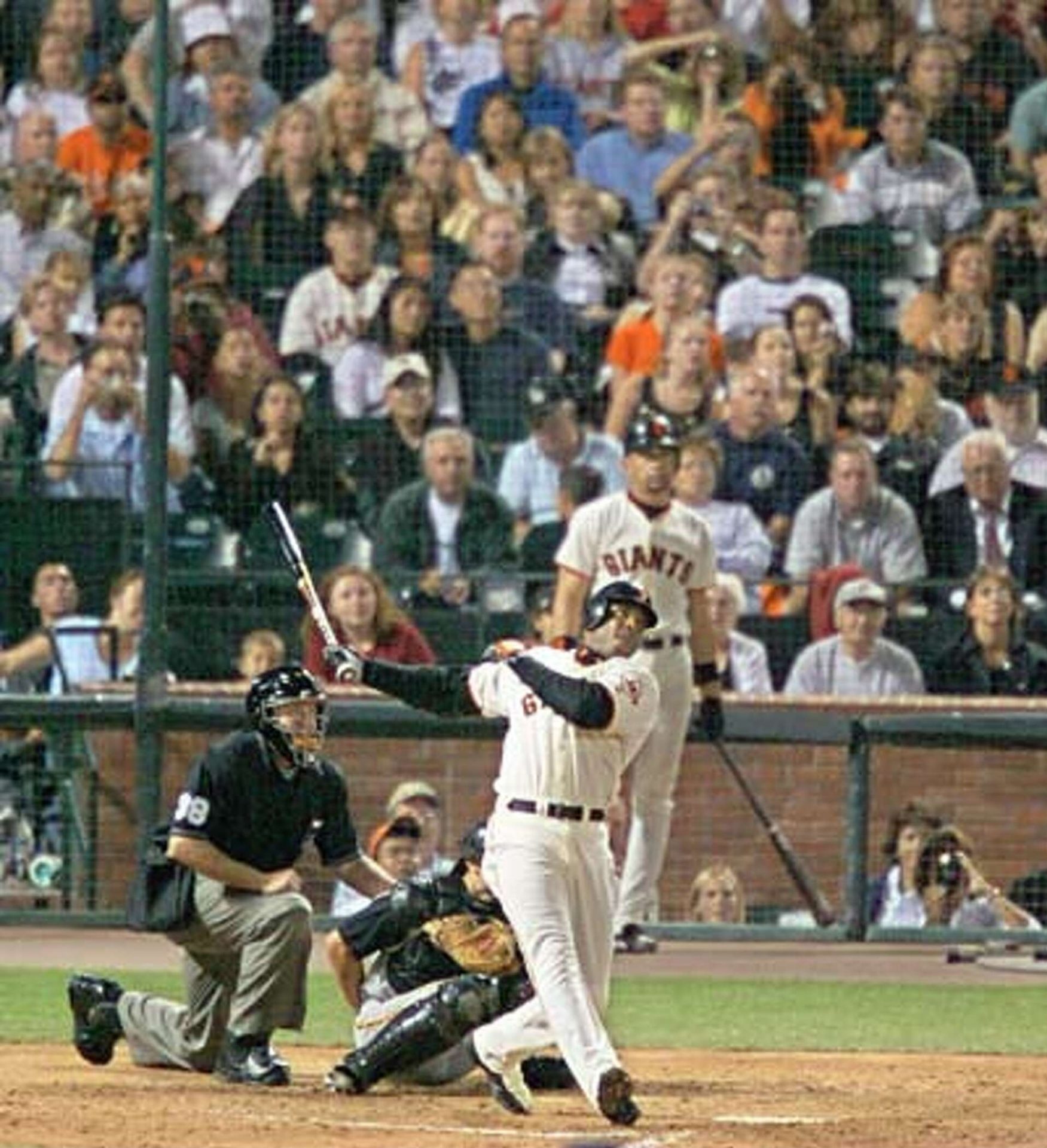 barry bonds milestone home run kip wells