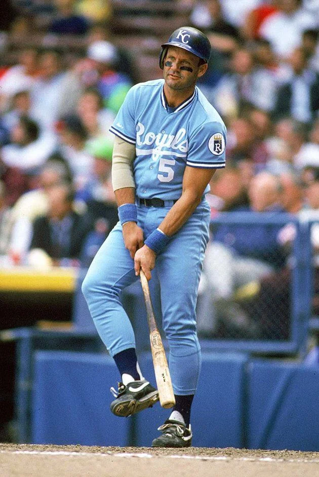 George Brett, hall of fame players randy johnson struck out