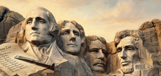 figures proposed for Mount Rushmore