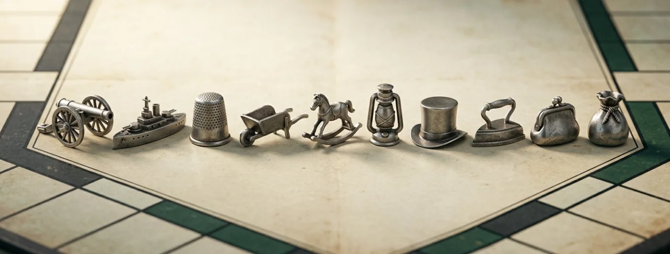 retired monopoly tokens