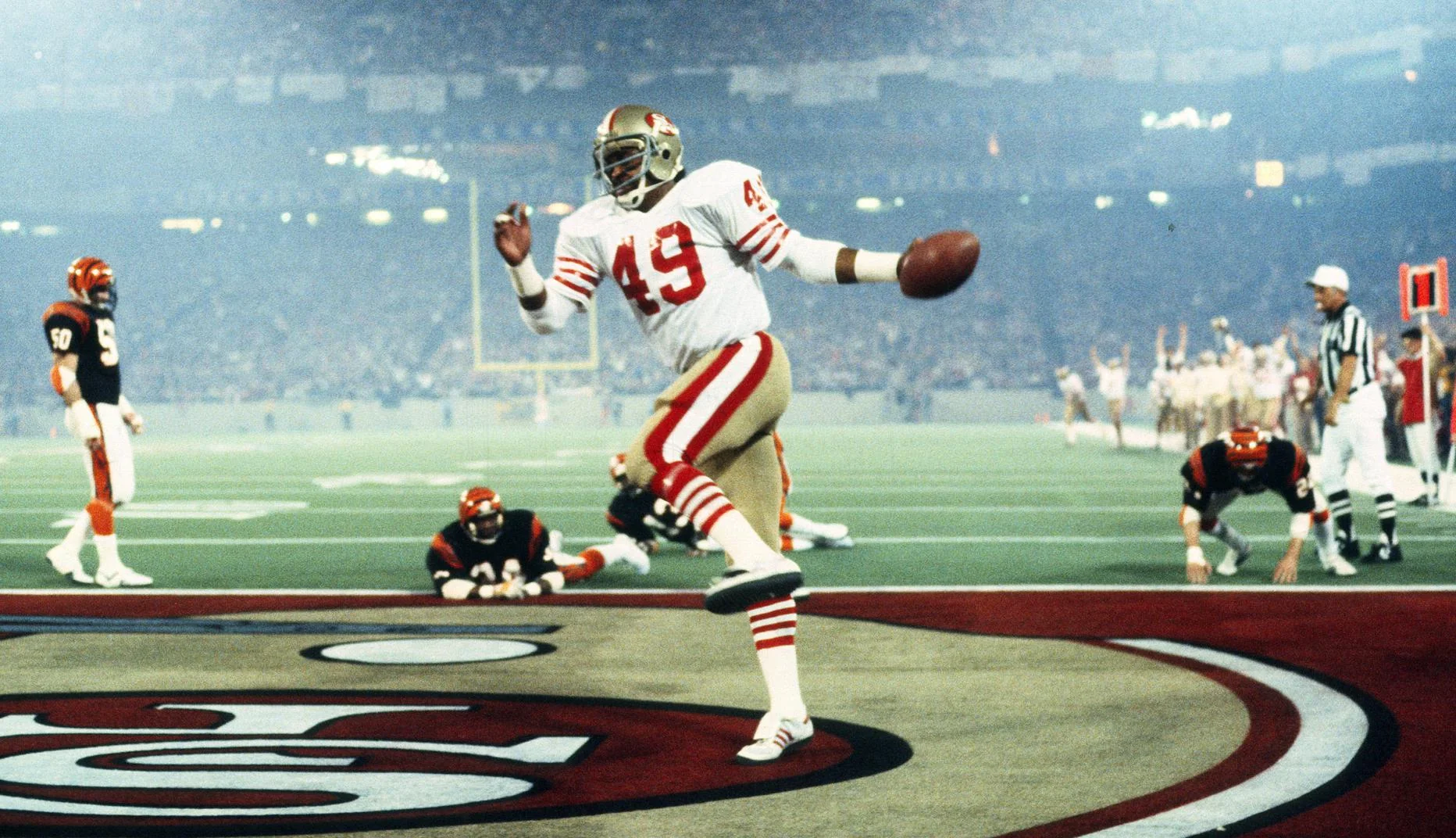 Earl Cooper - 11 yards, Super Bowl XVI, joe montana super bowl touchdowns