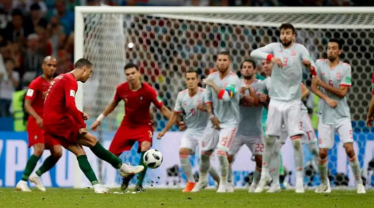 vs Spain, 2018 Group Stage (88')