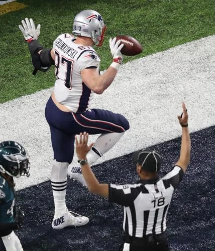 Rob Gronkowski - 5 Yards, Super Bowl LII