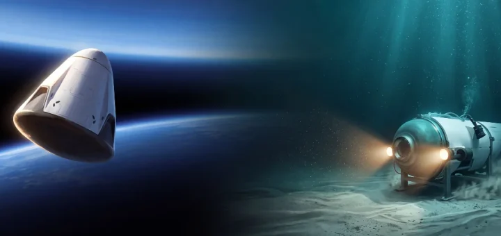 been to space and the bottom of the ocean