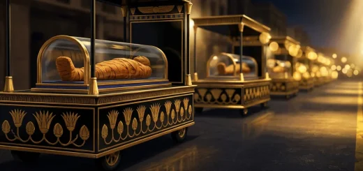 royal mummies parade